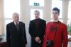 Odwiedziliśmy Stowarzyszenie Lotników Polskich - od lewej stoją: ppłk. pilot Andrzej Jeziorski-przewodniczący Fundacji SLP, Piotr Sikora, Marek Oliwier Fiedler